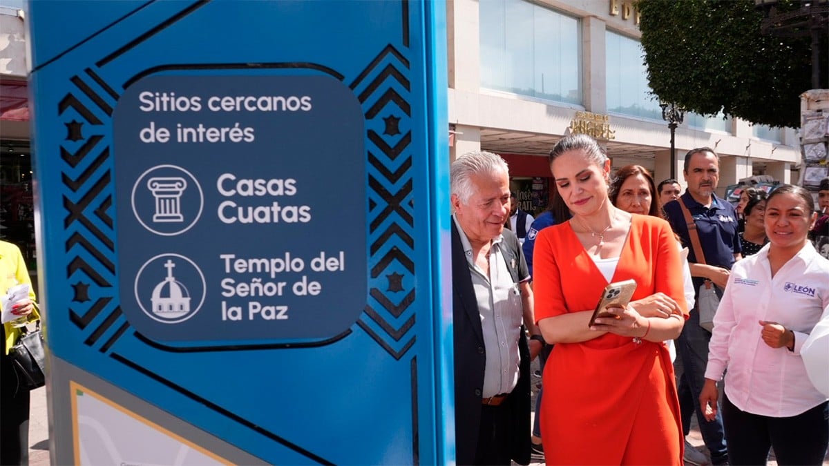 Instalan 33 tótems para difundir la historia de León