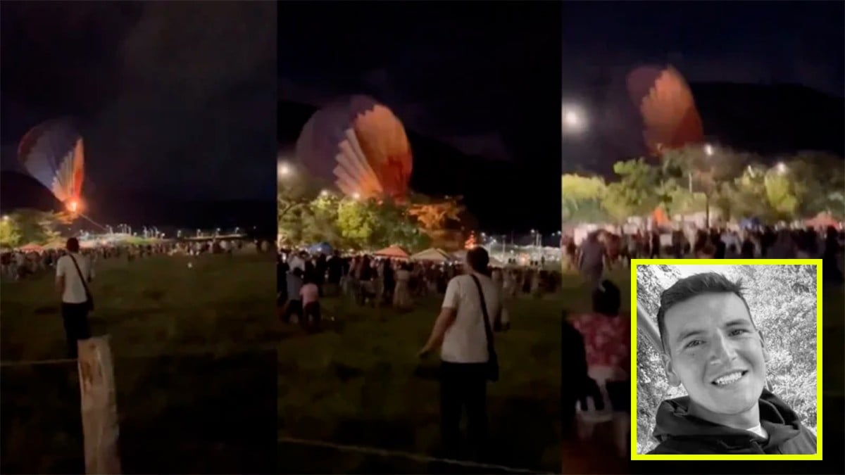 VIDEO Hombre muere al caer de un globo aerostático frente a su novia