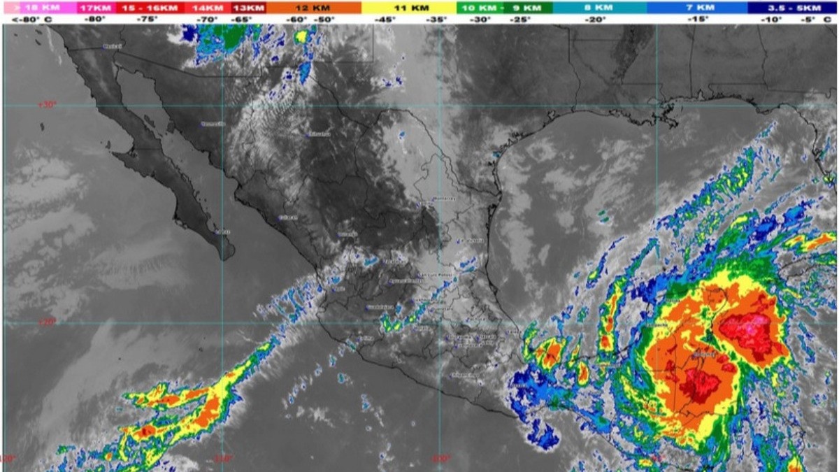 ¡Tormenta a la vista! Ahora 'Nadine' pone en alerta a Quintana Roo
