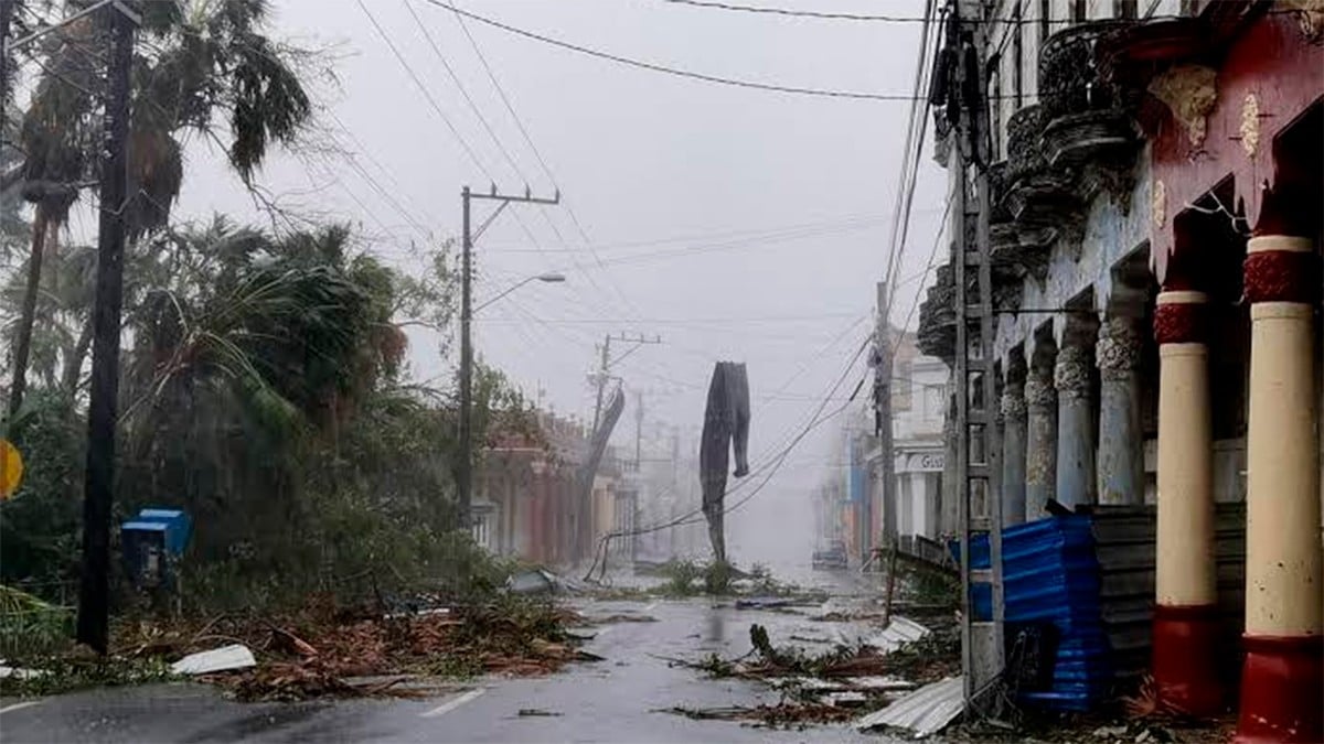 VIDEO Huracán ‘Oscar’ alcanza a Cuba en medio de una crisis energética
