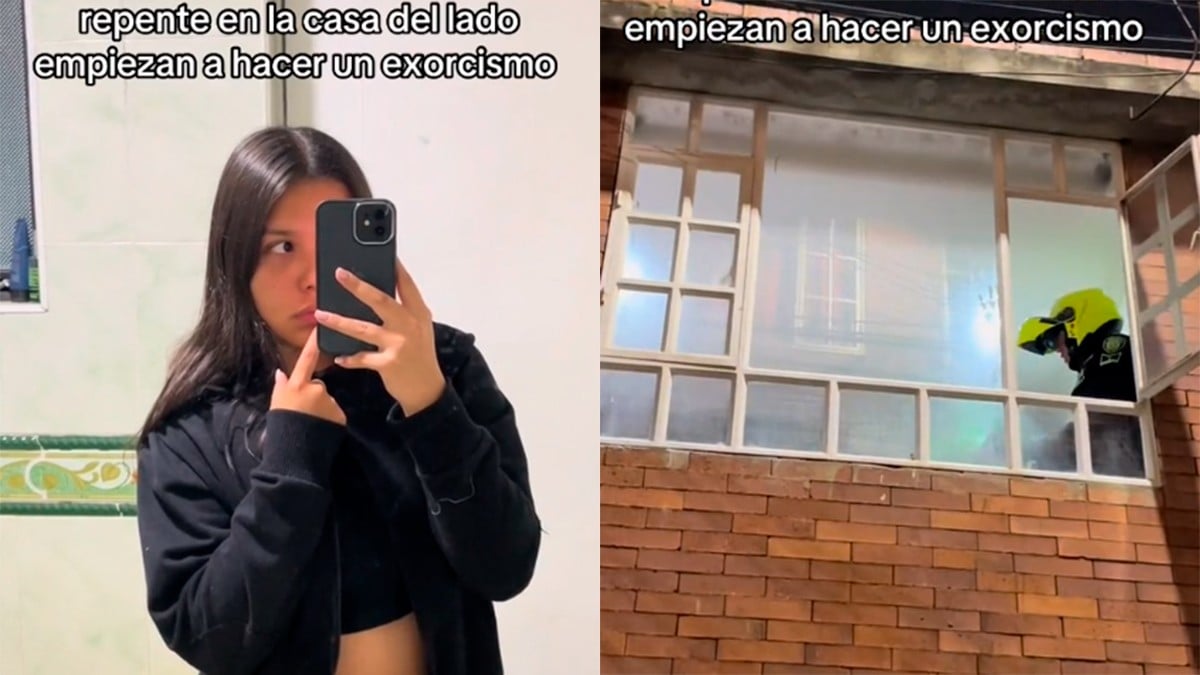 VIDEO Captan un exorcismo; policías acuden al lugar y piden un rosario para continuar