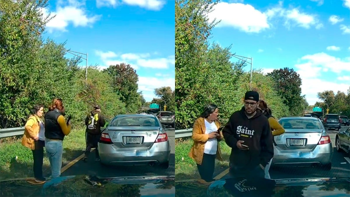 VIDEO 'Montachoques' intentan estafar en Estados Unidos, pero fracasan por esta razón