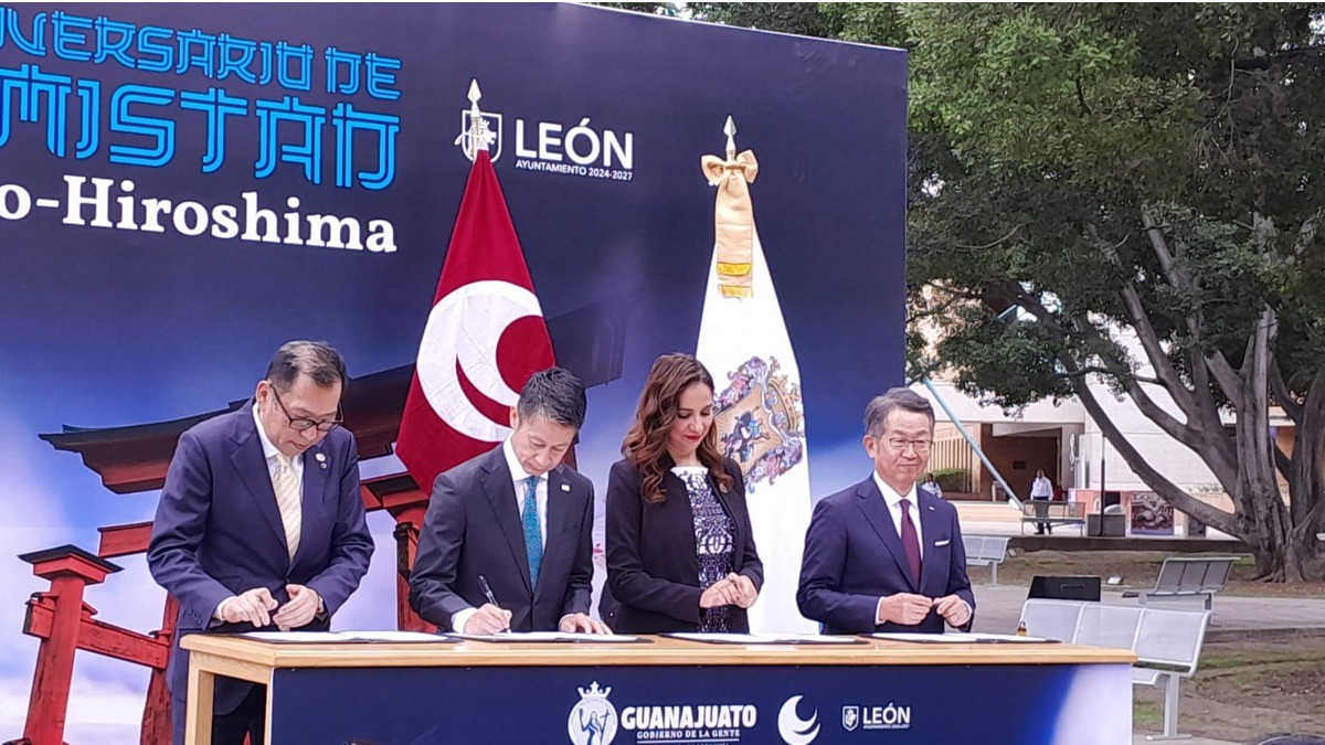 Guanajuato e Hiroshima refuerzan lazos celebrando una década de amistad