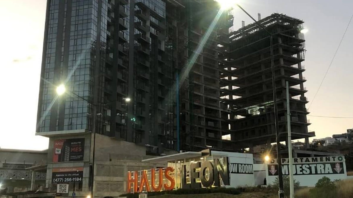 Se retrasa construcción de Torre Haus León 'a falta de 90 mdp'