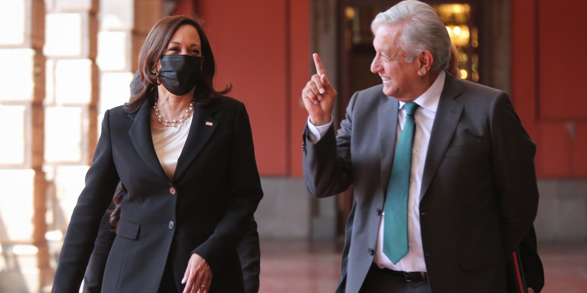 Desconoce Kamala Harris contenido de reforma judicial en México
