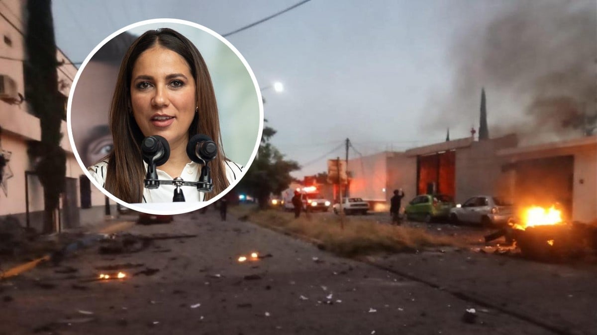 'Regresaremos la paz a Guanajuato': Libia Dennise tras explosiones en Acámbaro y Jerécuaro