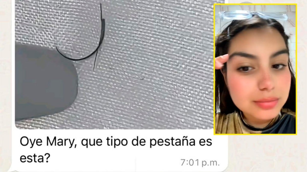 VIDEO Mujer descubre infidelidad de su novio ¡por una pestaña!