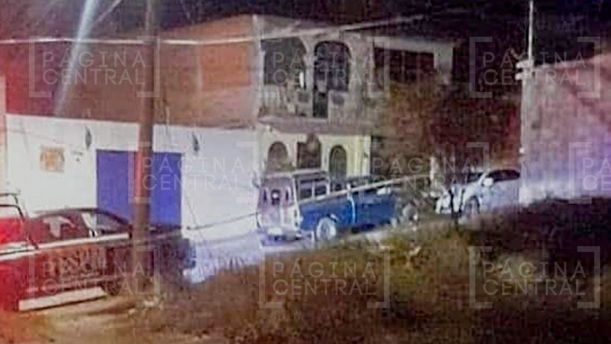 Comando irrumpe en un anexo y abre fuego; reportan tres muertos y dos heridos