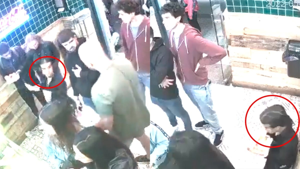 VIDEO Descubren a 'chaparrito' robando celulares y de un golpe sale disparado