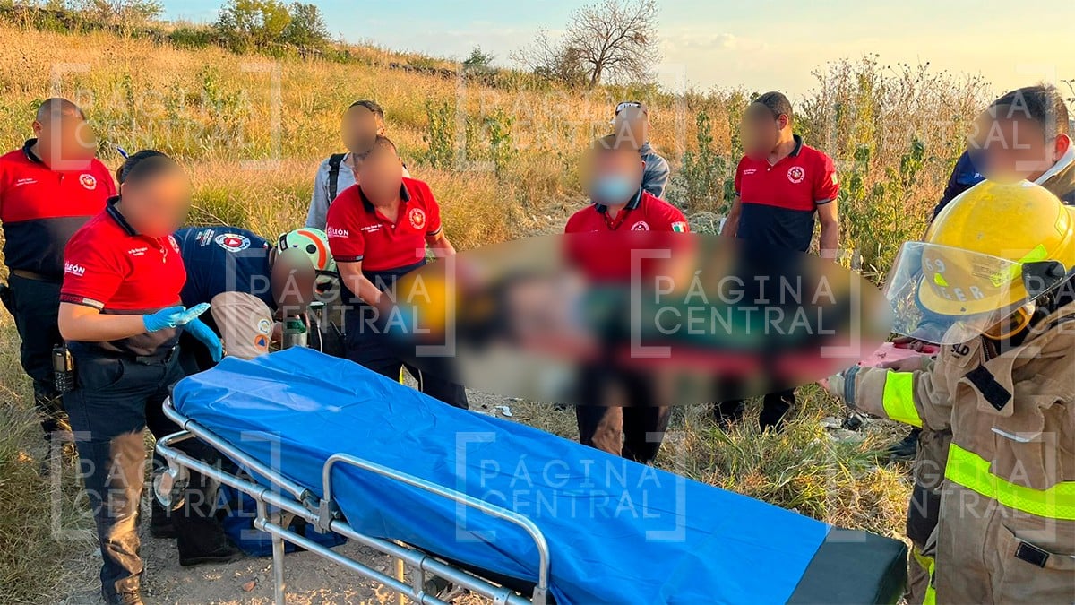 Brayan sufre graves heridas al caer a un barranco, su hermano lo rescató