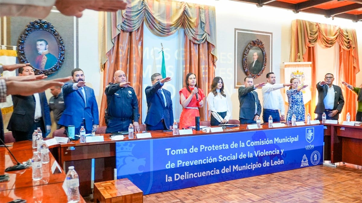 Instalan Comisión Municipal de Prevención Social de la Violencia y la Delincuencia en León