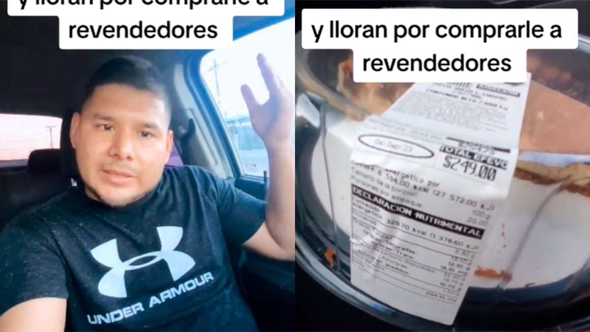 VIDEO “¿Ya vieron lo que lograron?”: revendedor critica precio de los pasteles de Costco