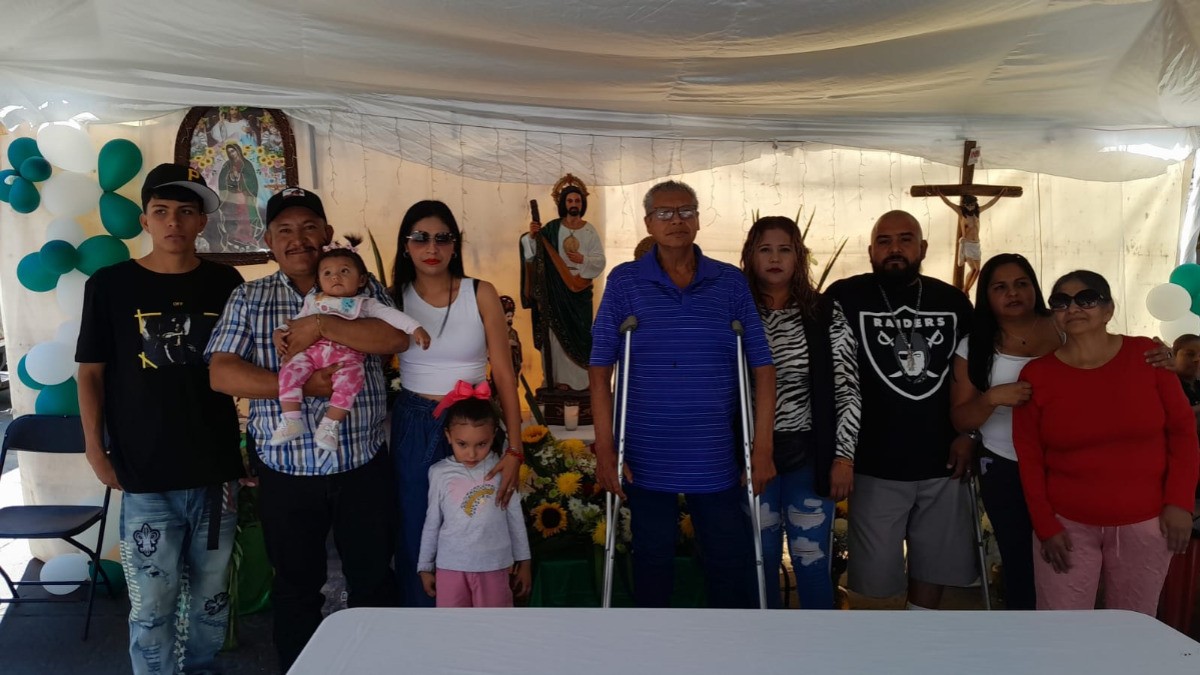 Marisol agradece a San Judas Tadeo por haberle devuelto la vida hace doce años