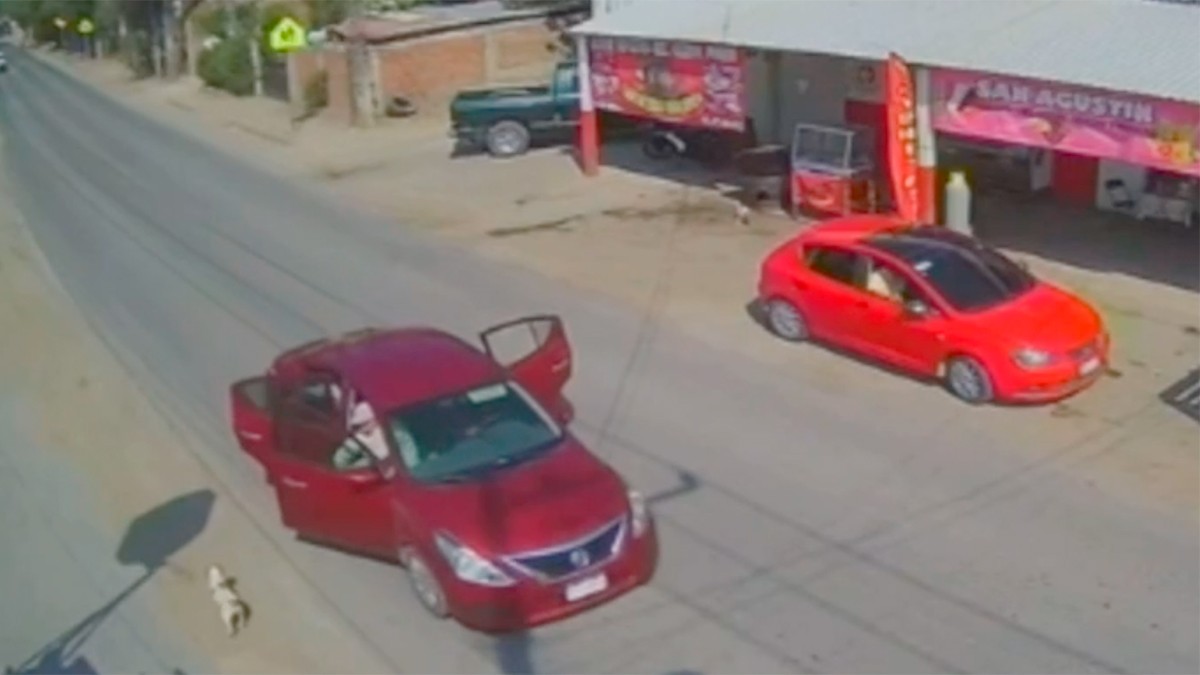 VIDEO Así dispararon con armas largas a los tres custodios del Cereso de León