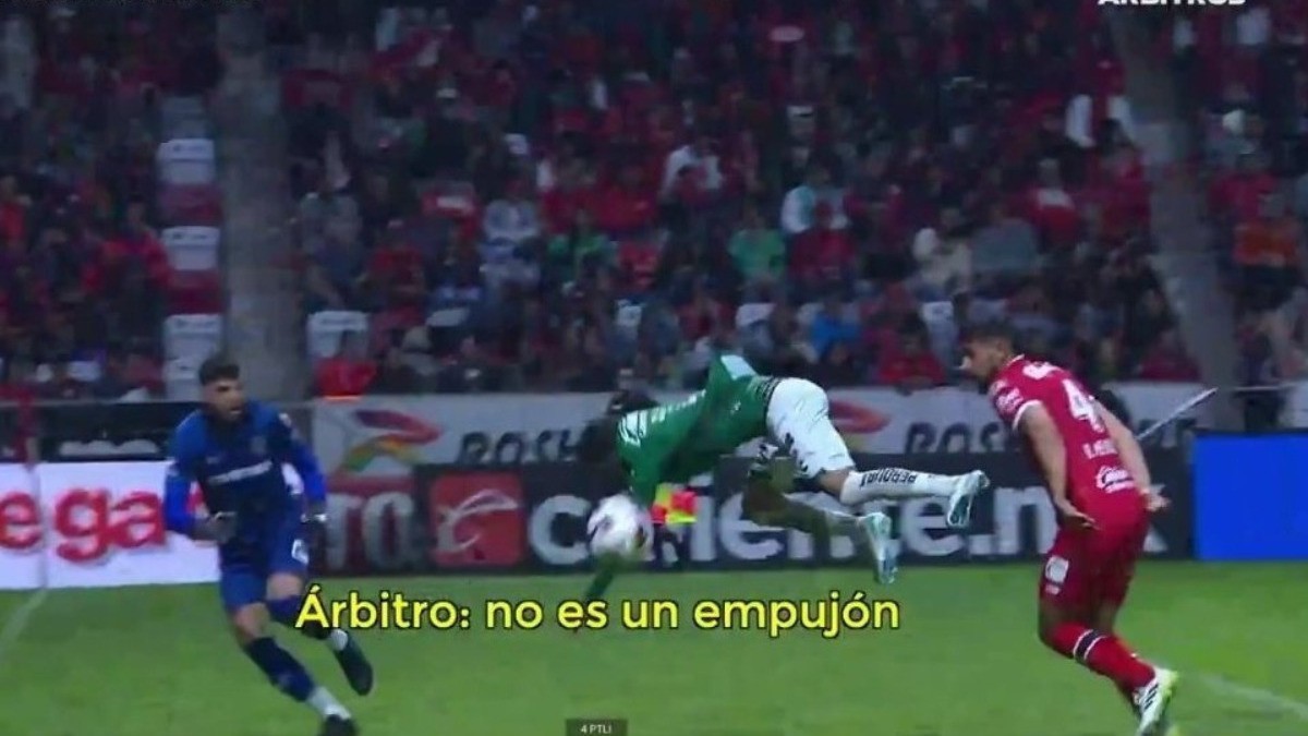 ¡Le robaron al León! Comisión de Árbitros confirma error del VAR ante Toluca