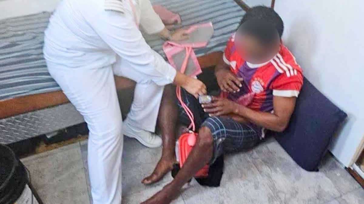 Marina rescata a un náufrago que pasó varios días a la deriva frente a Yucatán