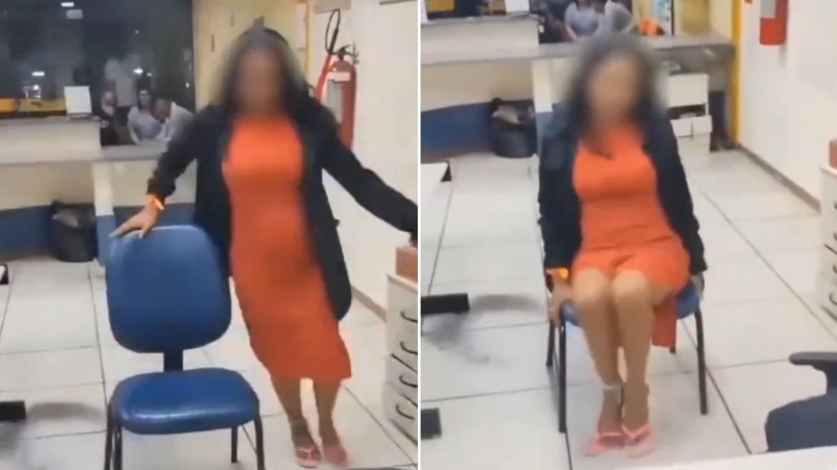 VIDEO: Mujer baila al estilo Madonna en una comisaría para intentar librar detención