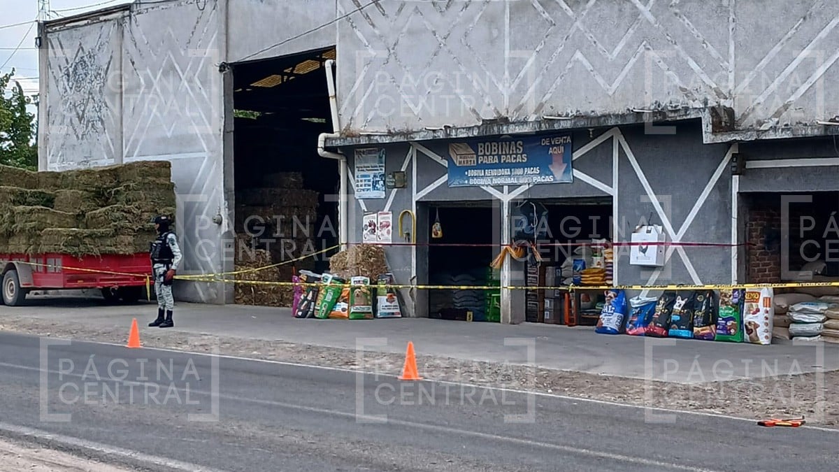 Hombre estaba en su negocio de pacas cuando sicarios llegan y le disparan hasta matarlo