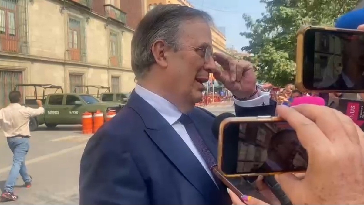 Plantea Ebrard 'sangre fría' ante amagos de Trump