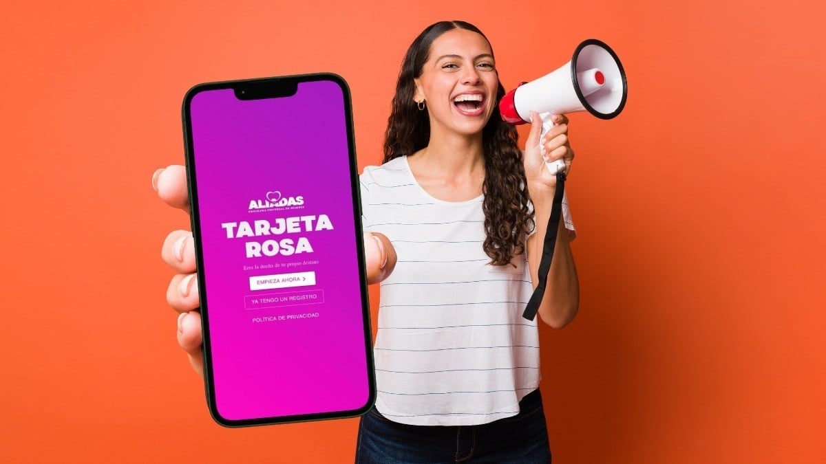 Esta app es la que tendrás que descargar para registrarte para la Tarjeta Rosa