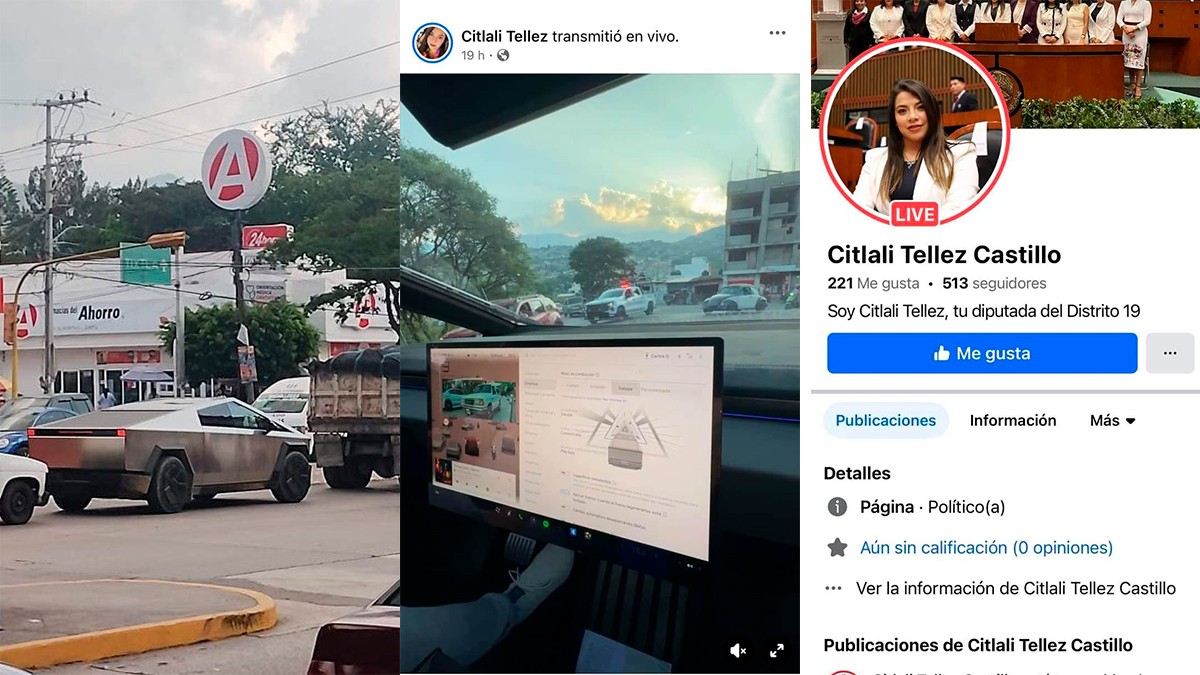 VIDEO Diputada morenista presume su Cybertruck de 2 mdp en plena crisis en Guerrero