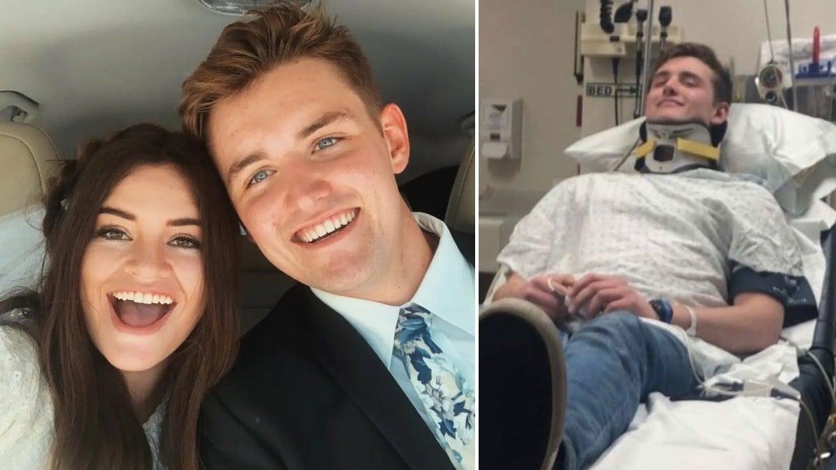 Se casa con el hombre que sufrió una conmoción cerebral y olvidó que habían terminado