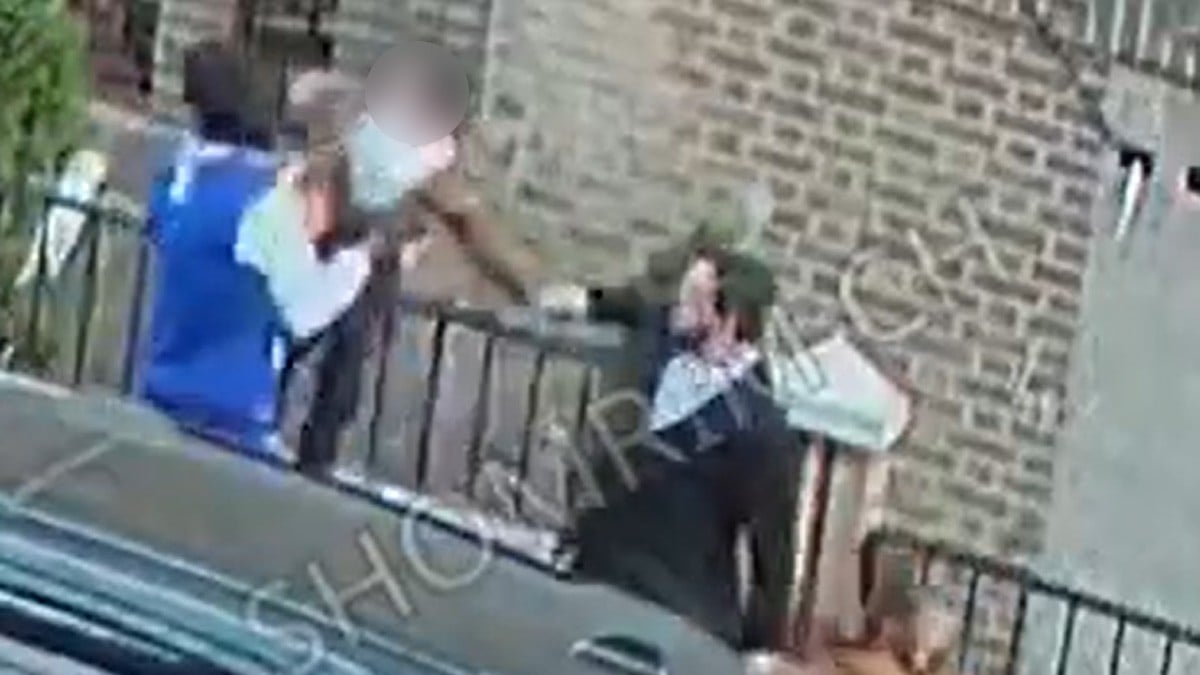 VIDEO Hombre buscaba secuestrar a niño de 6 años y trata de arrebatárselo a su padre