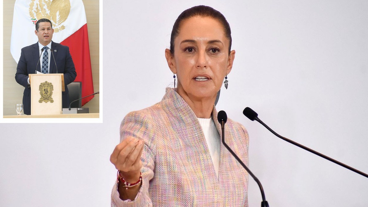 Sheinbaum acusa a Diego Sinhue de eludir su responsabilidad en seguridad de Guanajuato