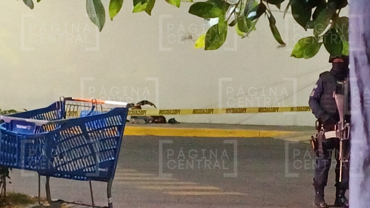 “¡Primooo!“ Matan a hombre afuera de tienda departamental en una plaza comercial