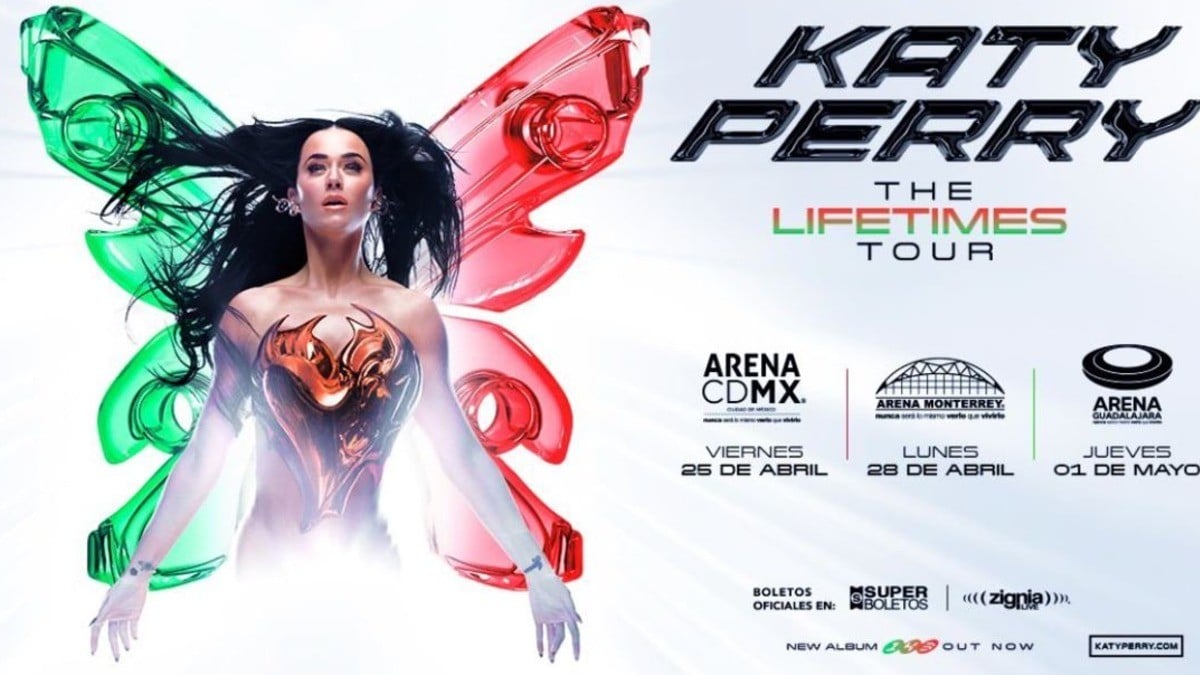 Katy Perry extiende su gira por México; se presentará en estas dos ciudades más
