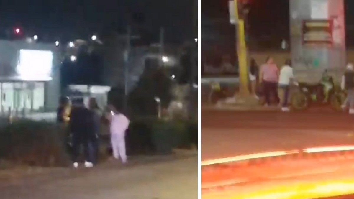 ¡Fuerte choque! Accidente en San Juan Bosco deja a motociclista grave y un poste caído