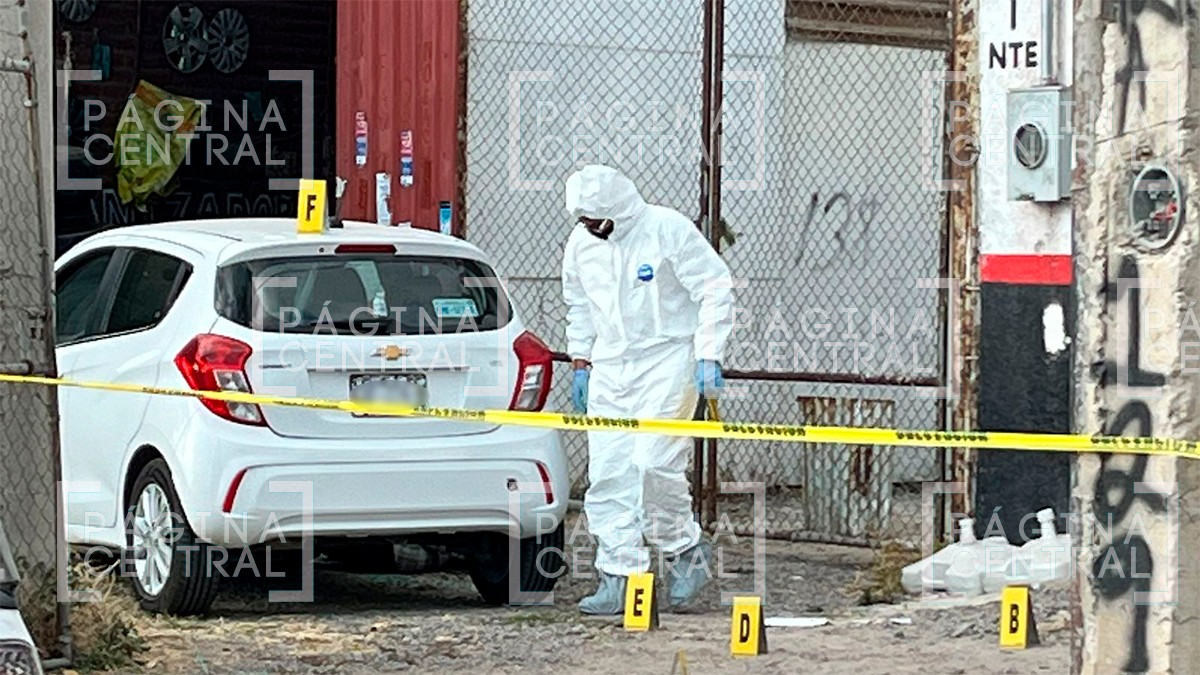 Asesinan a hombre que estaba por entrar a un taller mecánico en Santa María de Cementos