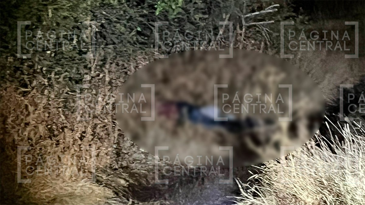 Descubren a dos personas sin vida y con signos de violencia en medio de un camino vecinal