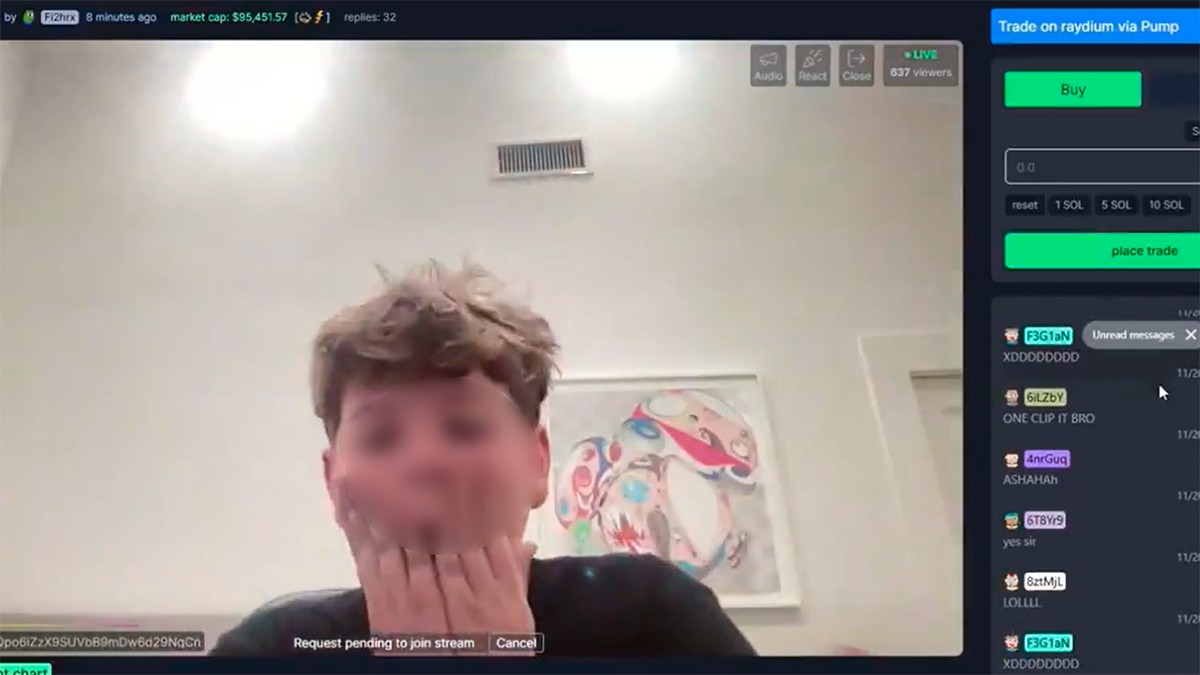 VIDEO Niño crea una moneda digital, estafa a streamers y desaparece con el dinero