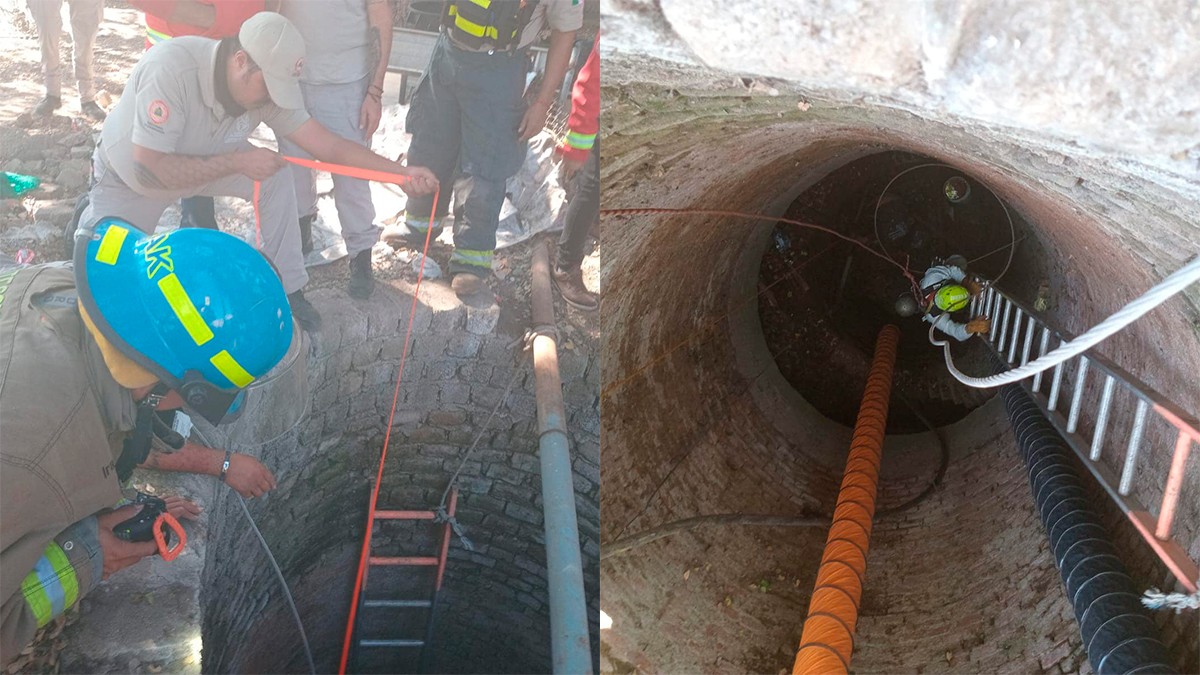 VIDEO Papá e hijo fallecen por intoxicación en un pozo; la tragedia deja cuatro muertos