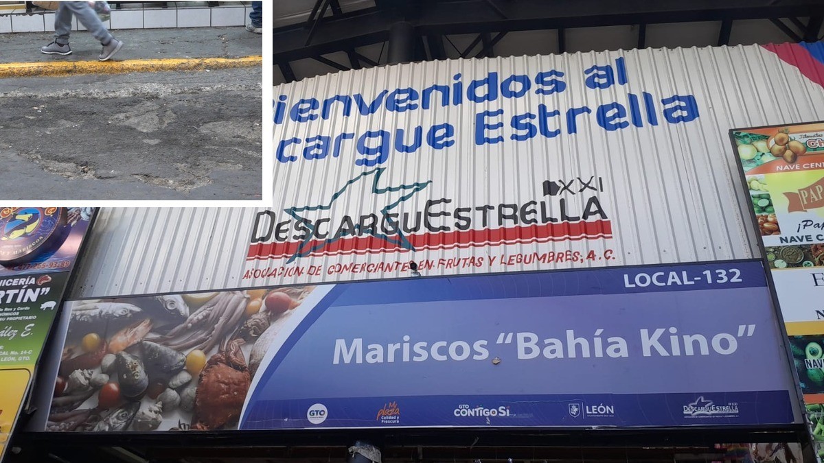 Piso del Descargue Estrella ¡a punto de colapsar!; comerciantes piden apoyo urgente