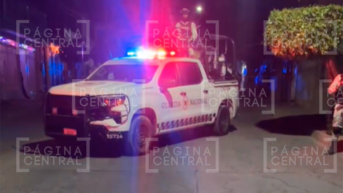 Hombre sale de su casa y es atacado a balazos por motosicarios en la colonia San Marcos