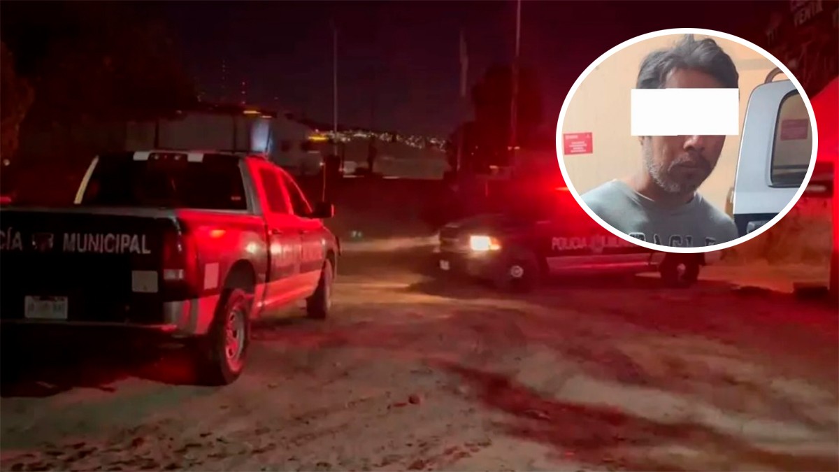 Papá impide que hombre se lleve a su pequeña hija por la fuerza; el agresor fue detenido