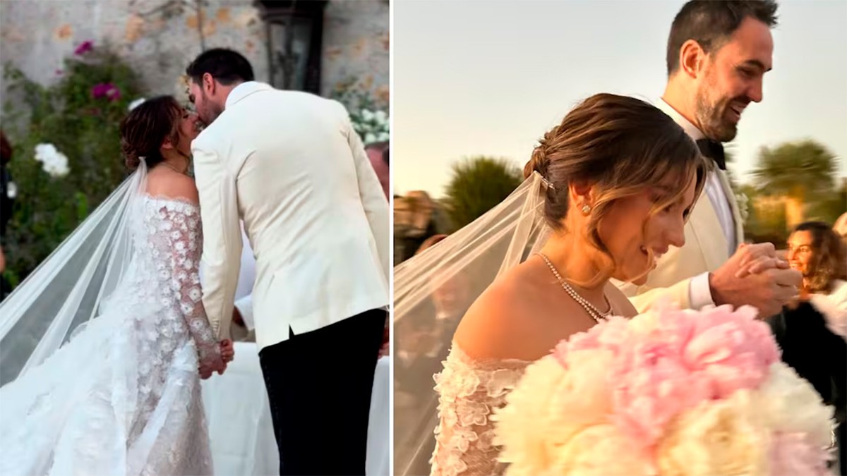 Sofía Castro y Pablo Bernot se casan en San Miguel; aquí las primeras fotos