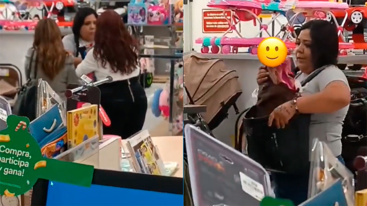 VIDEO Intentan robar ropa interior, las descubren y salen de la tienda ofendidas