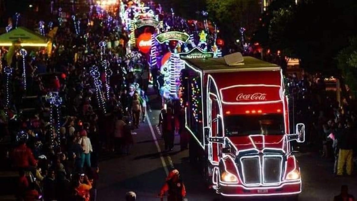 ¡Toma precauciones! Habrá cierres viales por la Caravana Navideña Coca-Cola