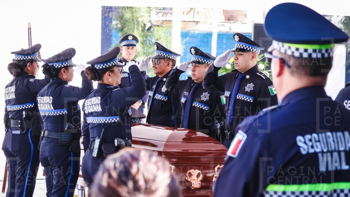 'Fue un ejemplo para sus compañeros' Así despidieron al policía asesinado en San Pancho