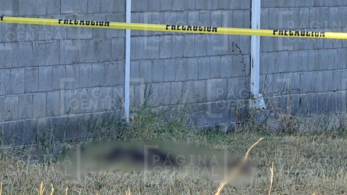 Encuentran a abuelita muerta en un baldío, quedó junto a su bastón y una bolsa