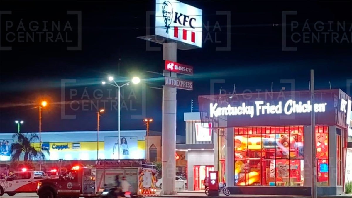 Estallido en cocina de KFC en Plaza Obelisco deja daños y alarma entre clientes