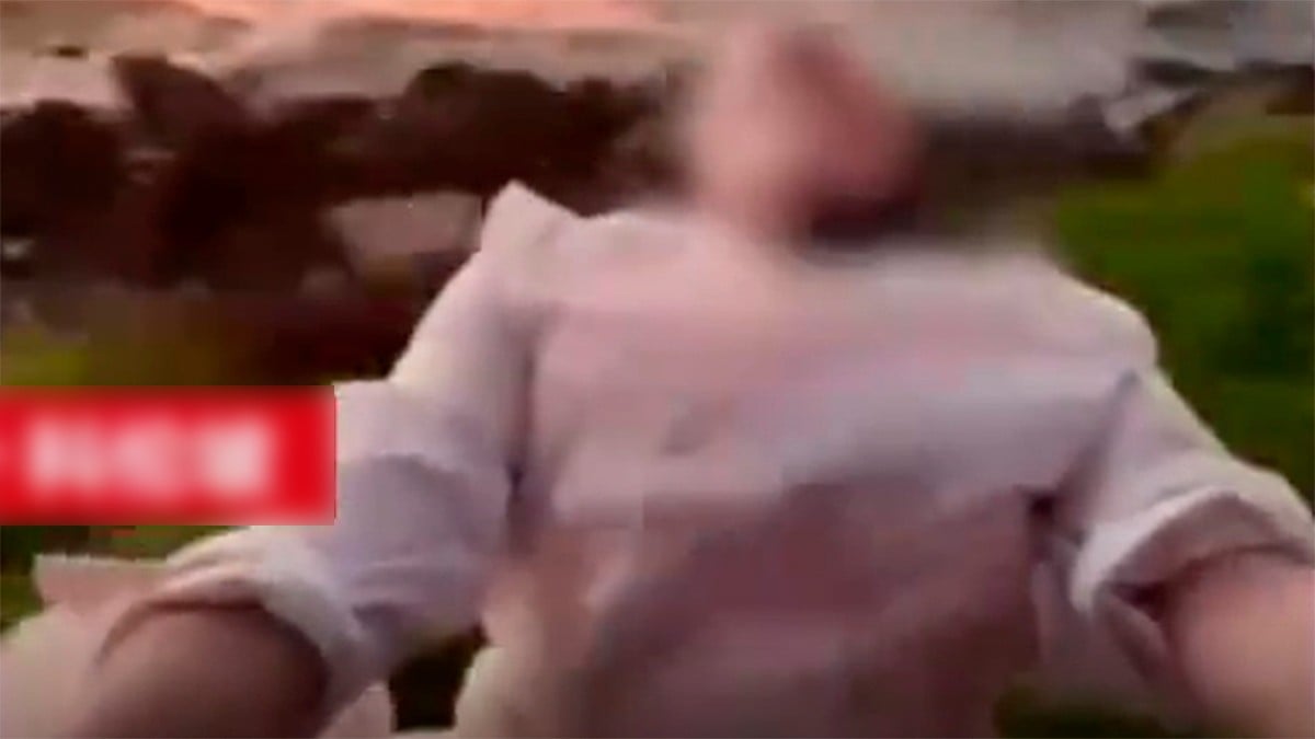 VIDEO Joven cae de tren en movimiento al intentar tomarse una foto para sus redes