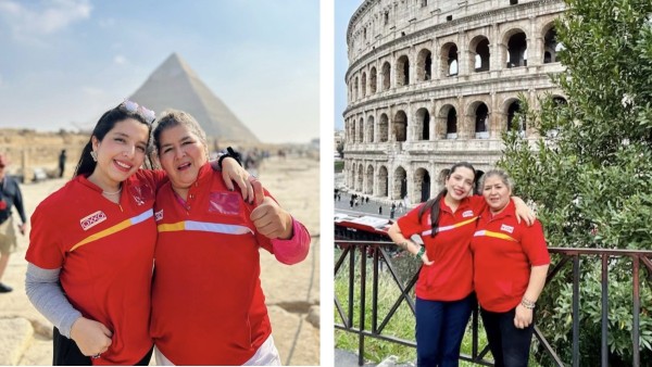 De cajeras a viajeras: exempleadas de Oxxo se viralizan por viaje a Europa