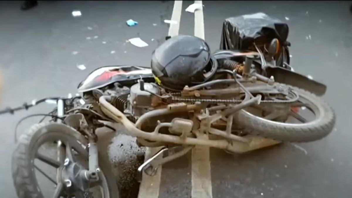 Filtran VIDEO del momento en que camioneta arrolla y mata a un repartidor de app