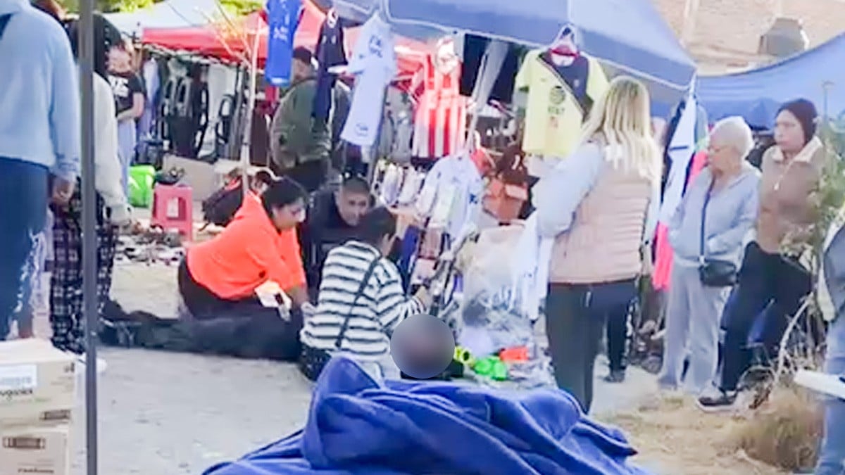 Comerciantes del tianguis de Cerrito de Jerez se enfrentan a puñaladas; hay 5 heridos