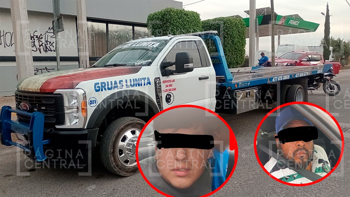 Detienen a tres hombres a bordo de grúa tras reporte de disparos en este bulevar