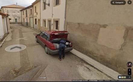 Imagen de Google Maps capta a hombre con un cadáver y ayuda a investigación de un crimen